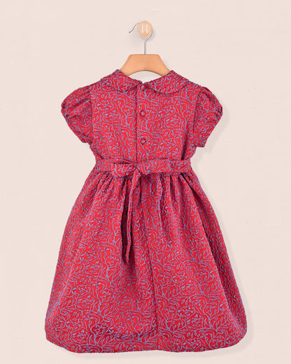 Rebecca Red-Royal Party Dress - Dress