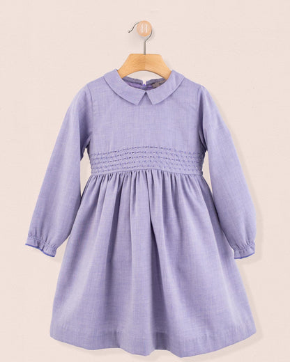 Rebecca Italian Violet Flannel - Dress