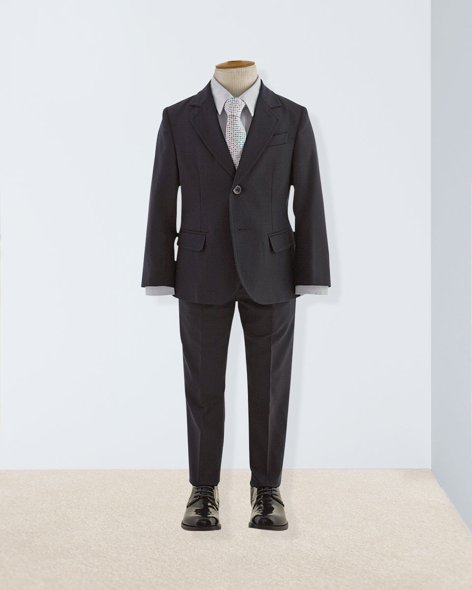 Domenico Navy Virgin Wool Suit