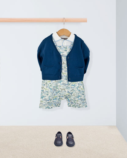 Starboard Liberty Safari Blue Shortall - Romper