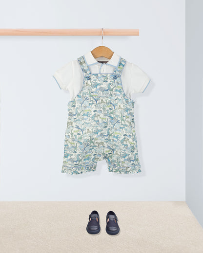 Starboard Liberty Safari Blue Shortall - Romper