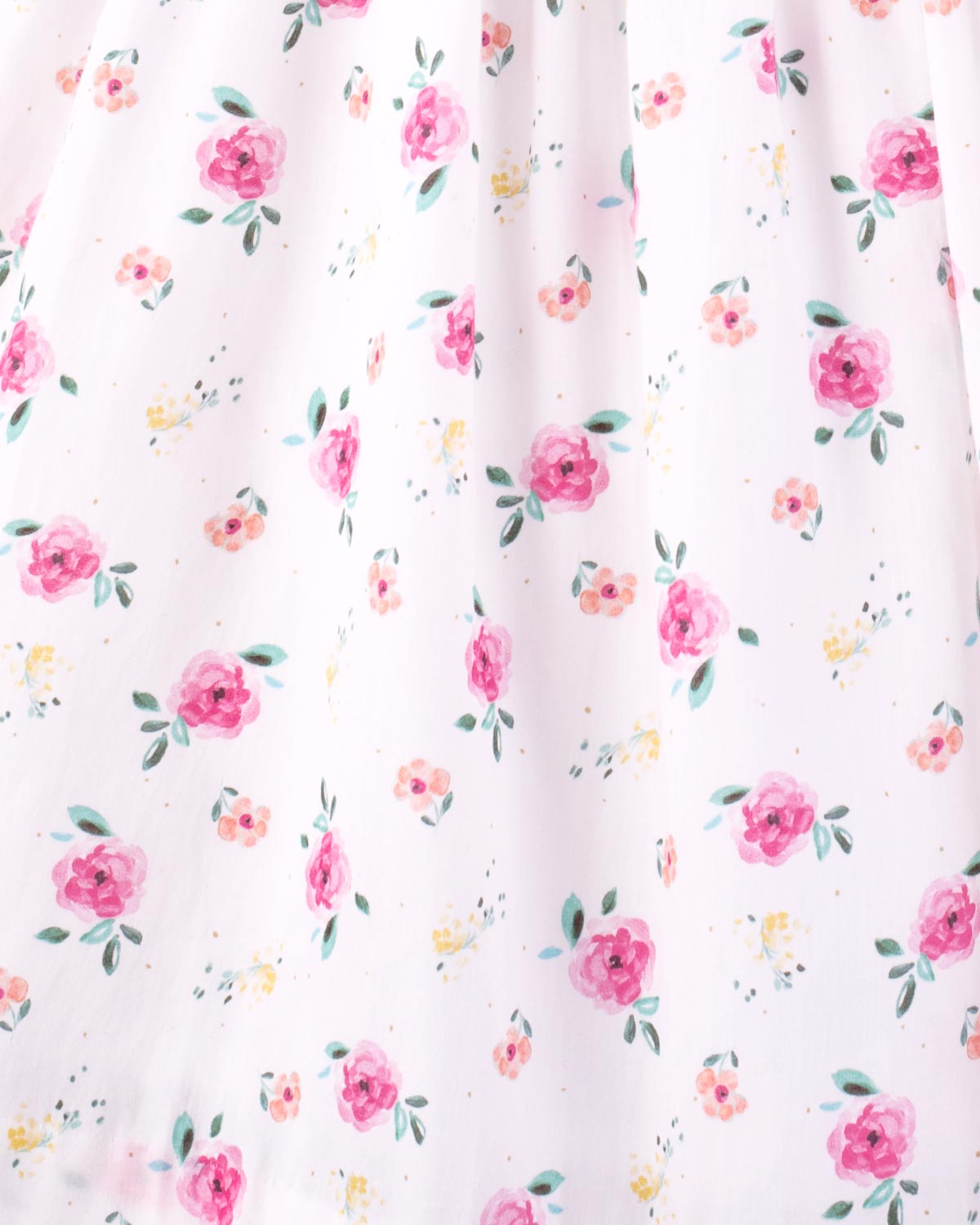 Bali French Colorful Roses Dress - Dress