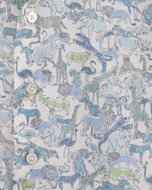 Renard Liberty Safari Blue Shirt - Shirt