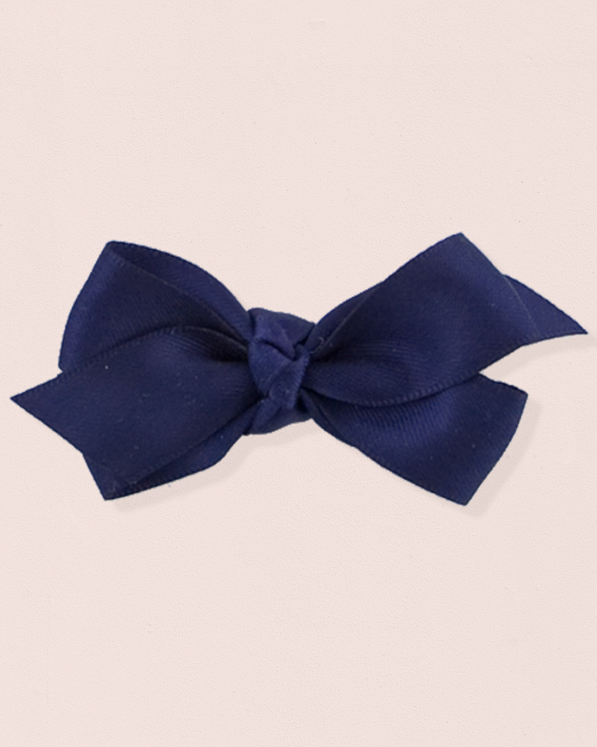 Hairbow 5cm Navy Satin - Hairbow