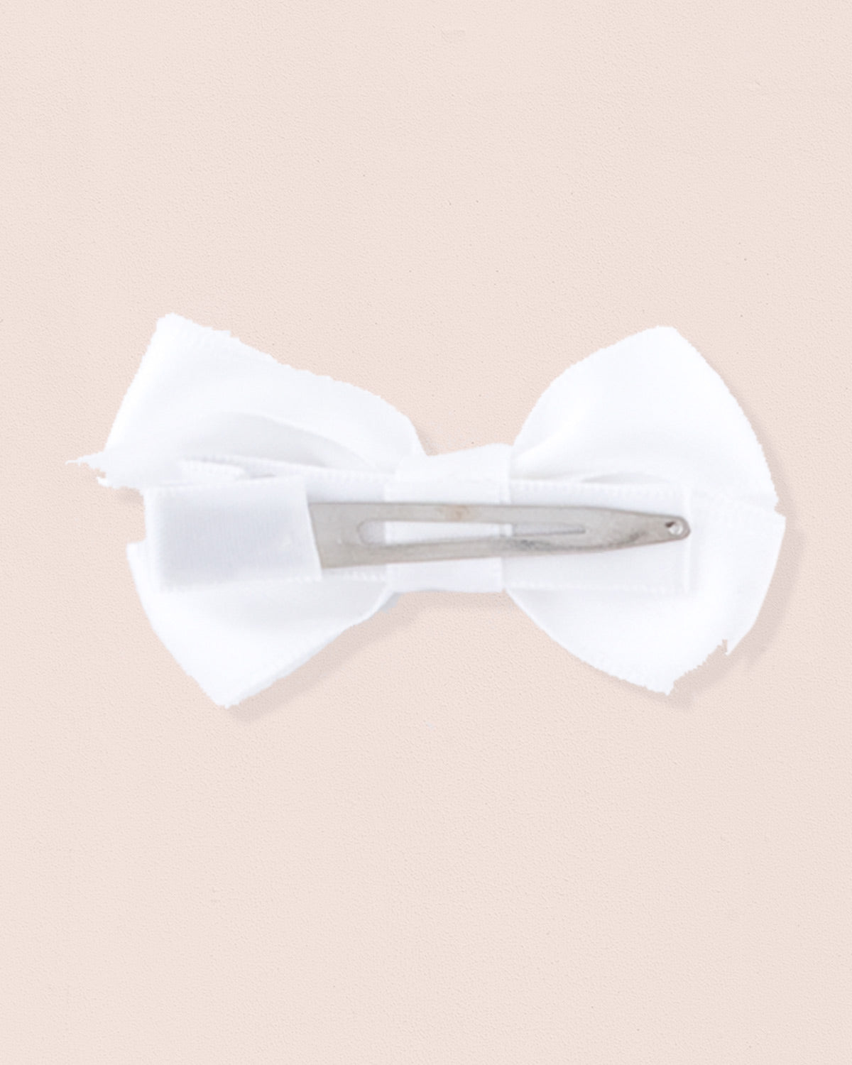 Hairbow 5cm White Satin - Hairbow