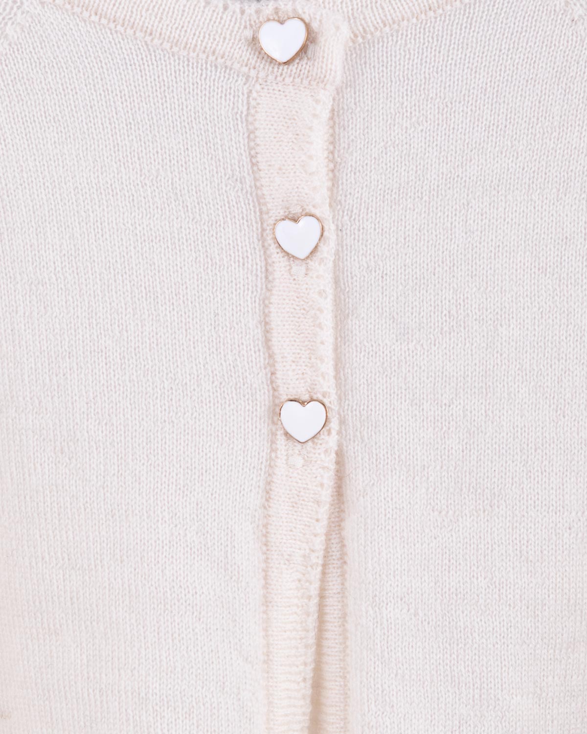 Serena Winter White Wool Bolero - Cardigan