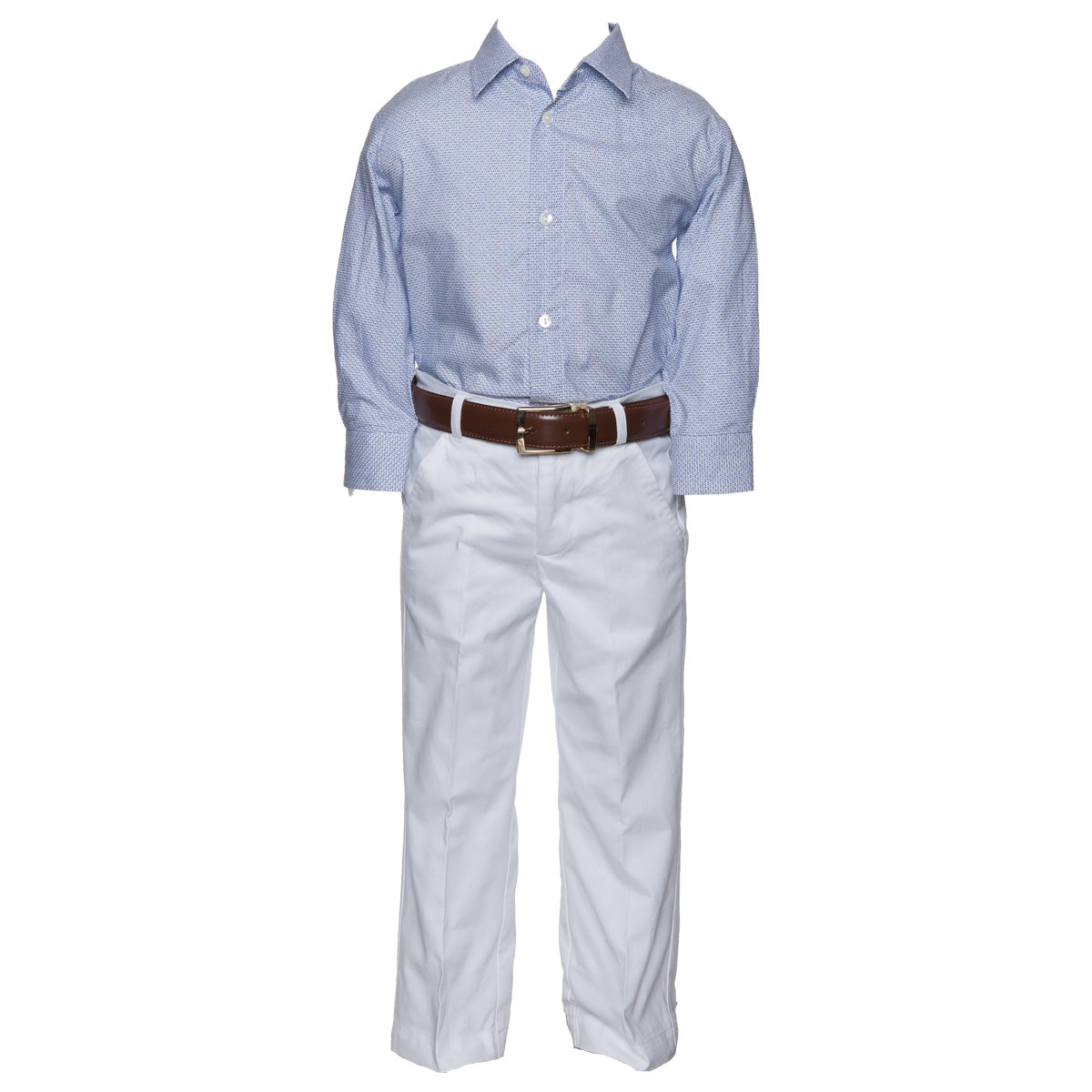 Joseph White Cotton Twill Pant - Pant