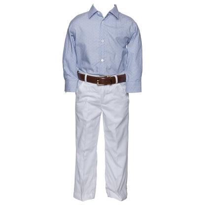 Joseph White Cotton Twill Pant - Pant