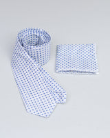 Tie and Pocket Square Royal Diamond