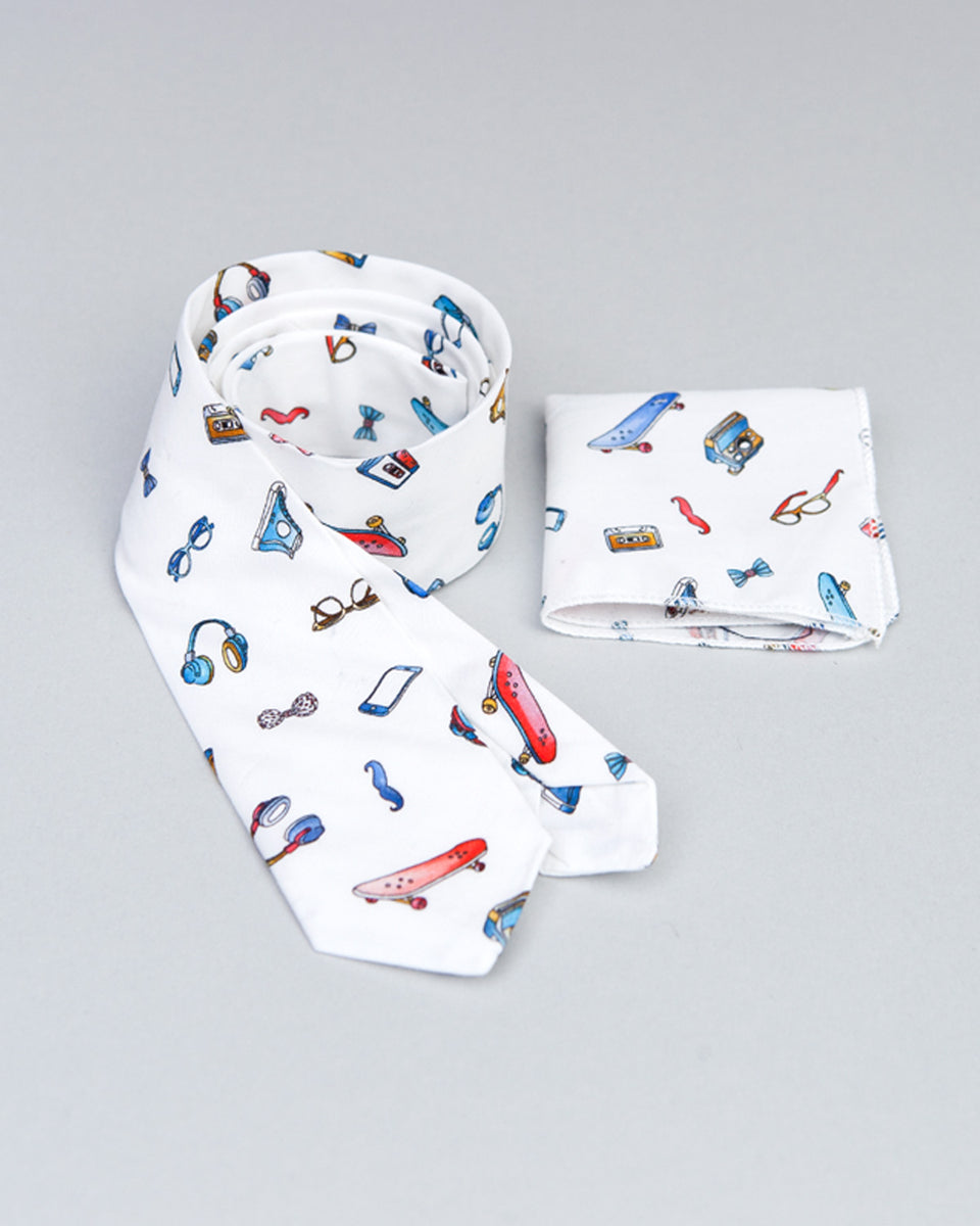 Tie and Pocket Square Skateboards