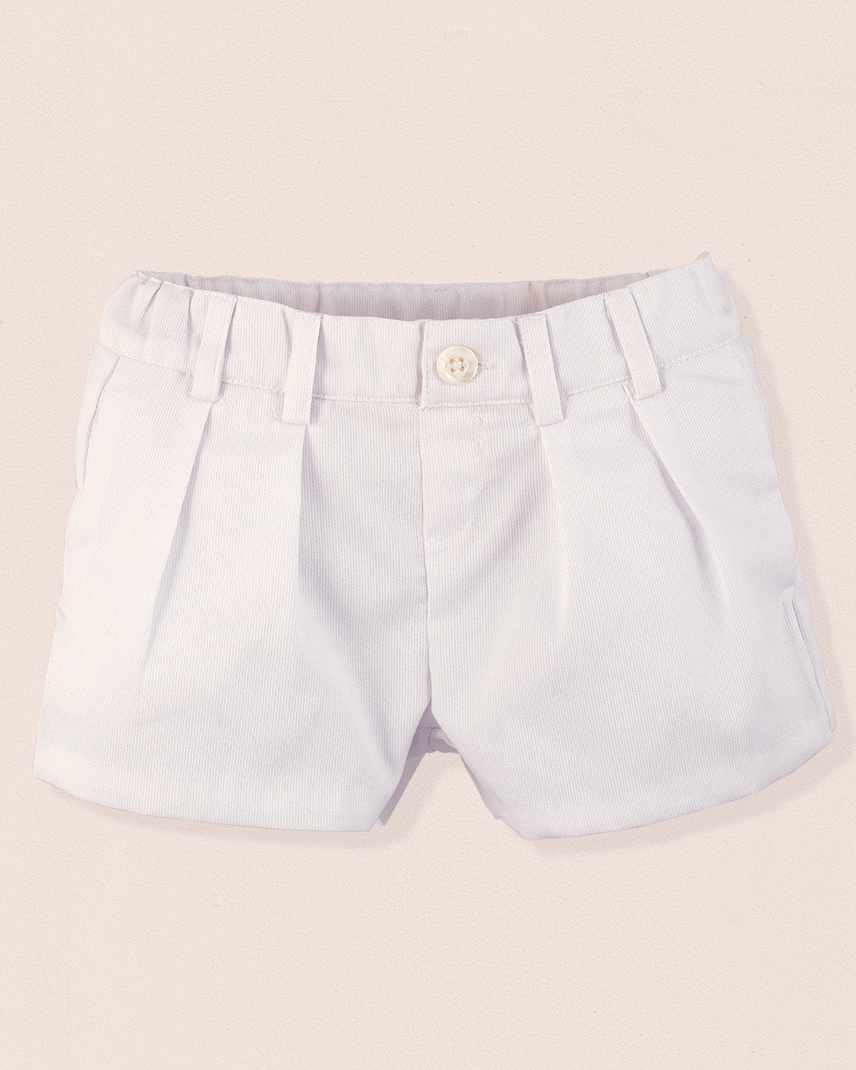 Elie White Piqué Shorts - Pant