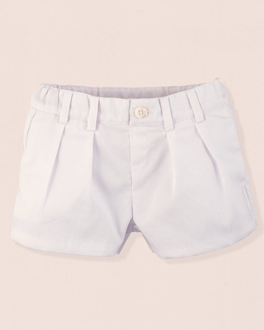 Elie White Piqué Shorts - Pant