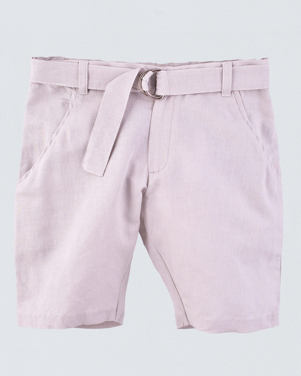 Renato Brick Linen Shorts
