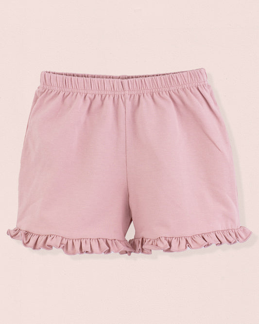 Italian Summer Shorts Rose Cotton - Jersey
