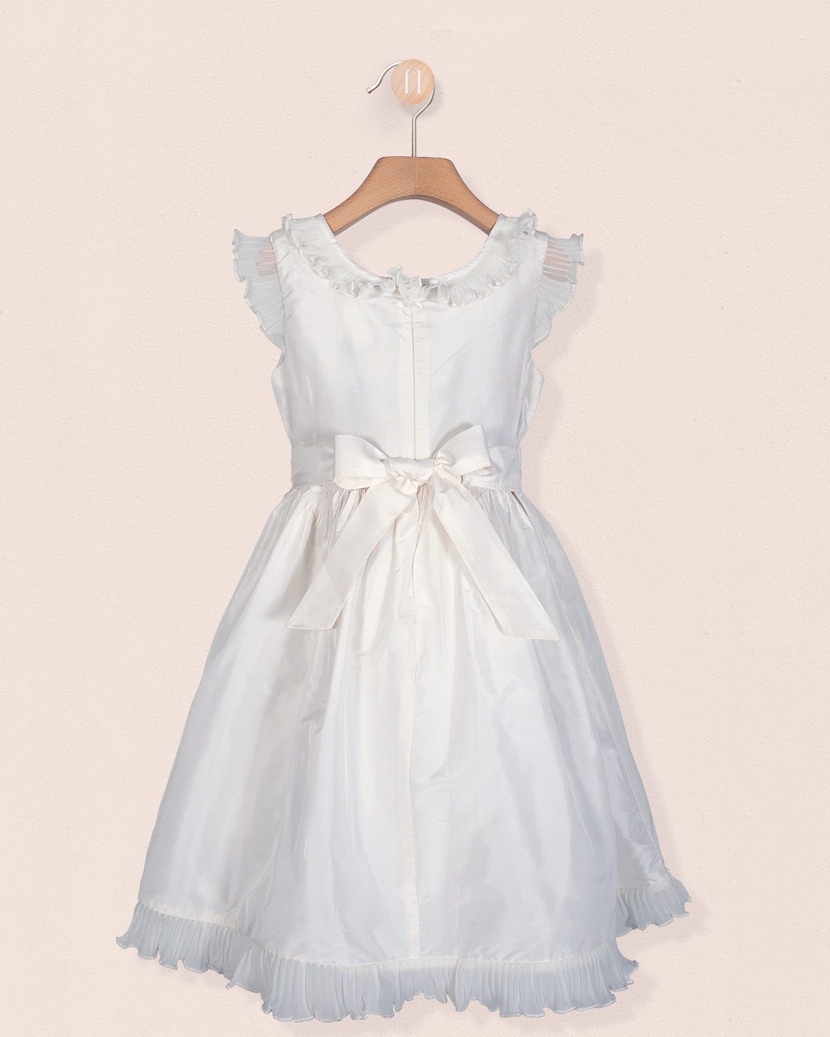 Ruby Silk Ceremonial Dress - Dress