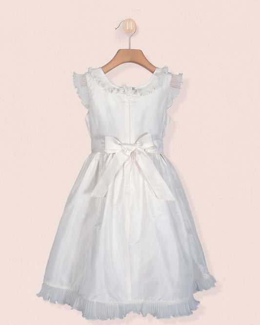 Ruby Silk Ceremonial Dress - Dress