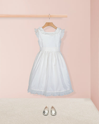 Ruby Silk Ceremonial Dress - Dress