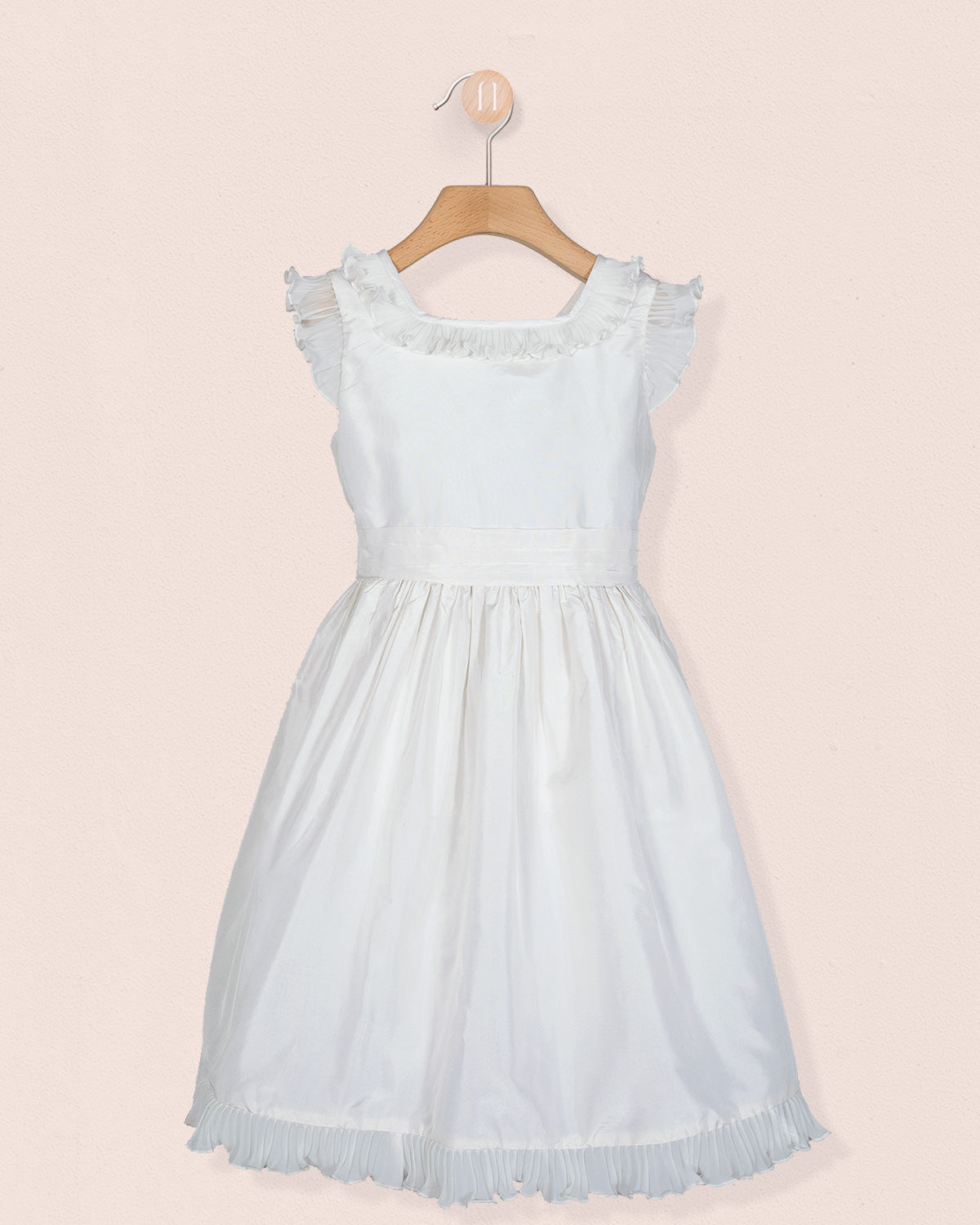 Ruby Silk Ceremonial Dress - Dress