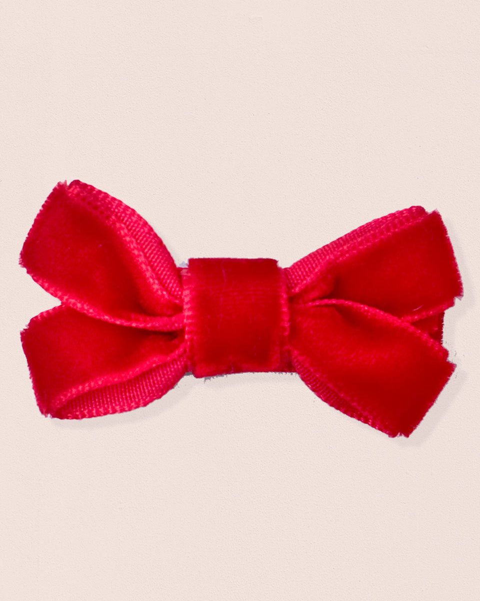 Hairbow 4cm Red Velvet