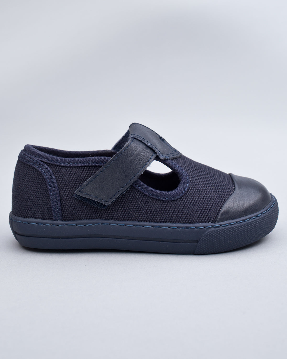 Kennedy Navy Canvas Shoe - Shoe