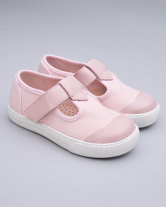 Kennedy Pink Canvas Shoe - Shoe