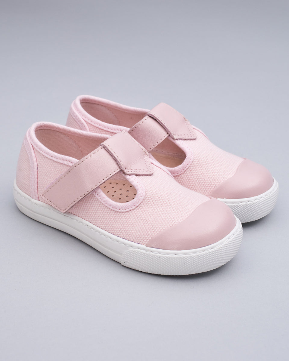 Kennedy Pink Canvas Shoe