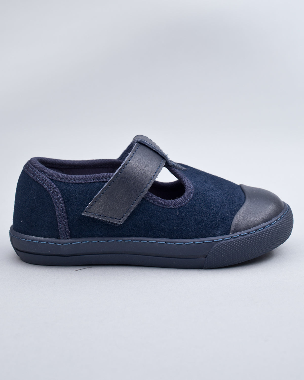 Kennedy Navy Suede Shoe - Shoe