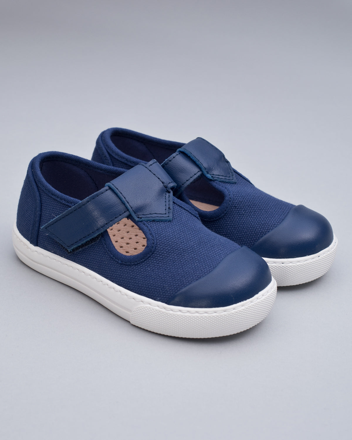 Kennedy Summer Navy Canvas Shoe - Shoe