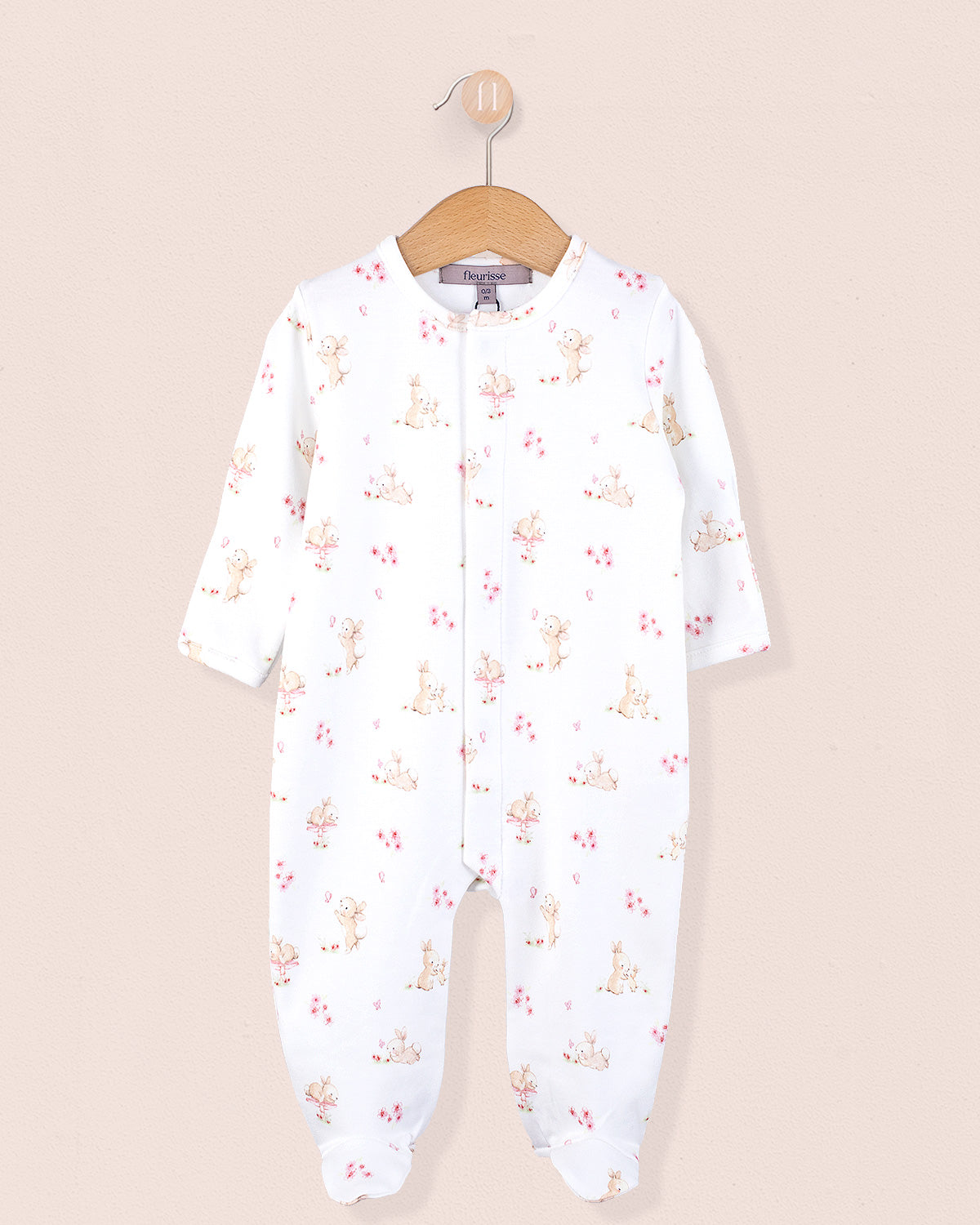 Pima Bunnies Stretchie - Stretchie