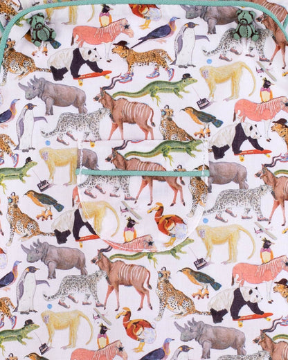 Starboard Liberty Colorful Animals Shortall - Romper