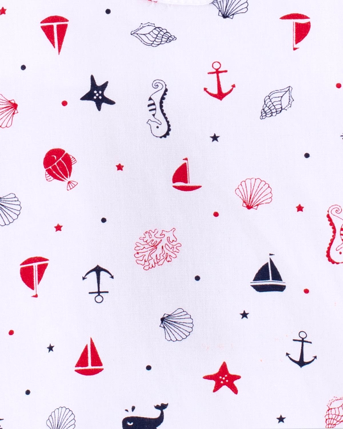 Starboard Seashells Shortall - Romper