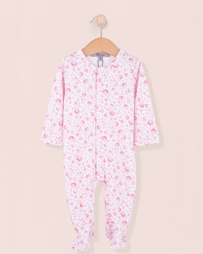 Pima Pink Flowers Stretchie - Stretchie