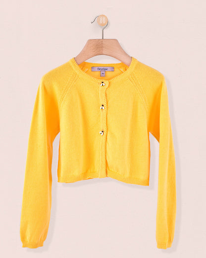 Betsy Sunset Beach Cardigan with Bee Buttons - Cardigan