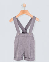 Suspender Short Adam Heather Grey