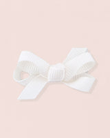 Baby Hairbow 2.5cm Cream Grain