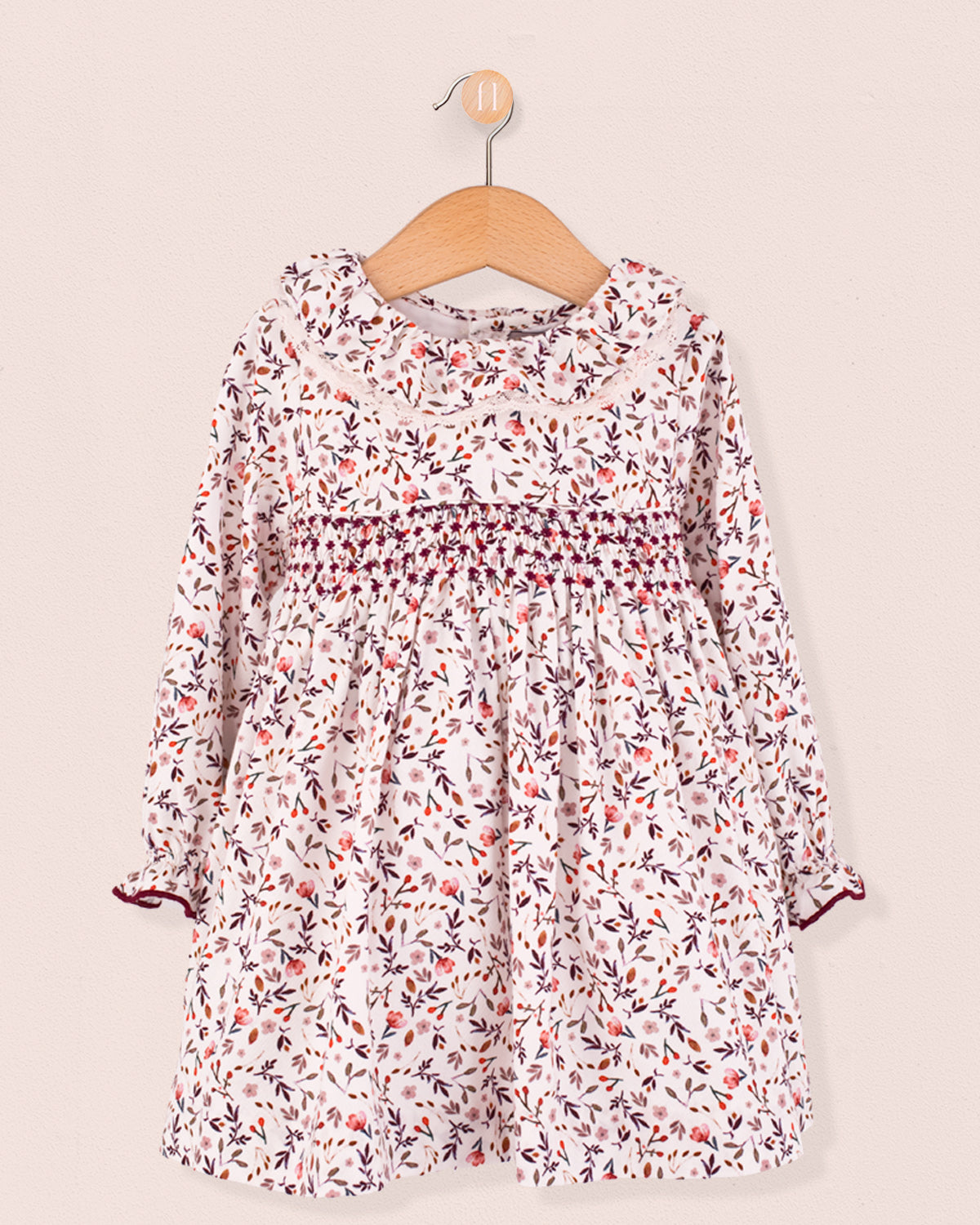 Victoria Fall Floral Smock - Baby Dress