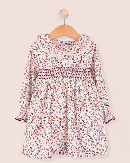 Victoria Fall Floral Smock - Baby Dress