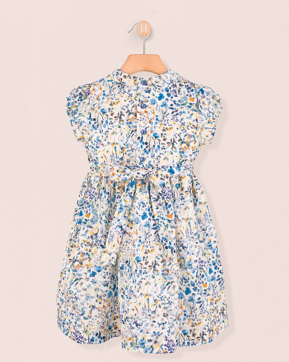 Violette Liberty Felda Blue Dress - Smocked Dress