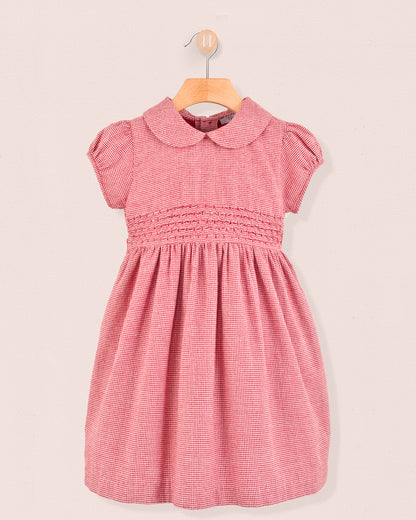 Rebecca Italian Burgundy Flannel - Dress