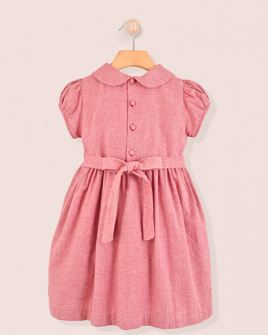 Rebecca Italian Burgundy Flannel - Dress