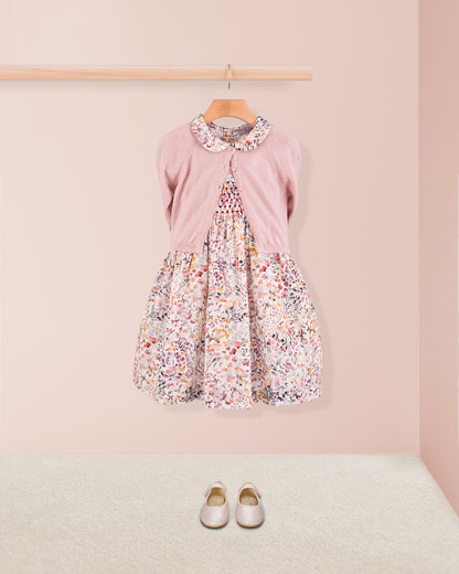 Violette Liberty Felda Earth Dress - Smocked Dress