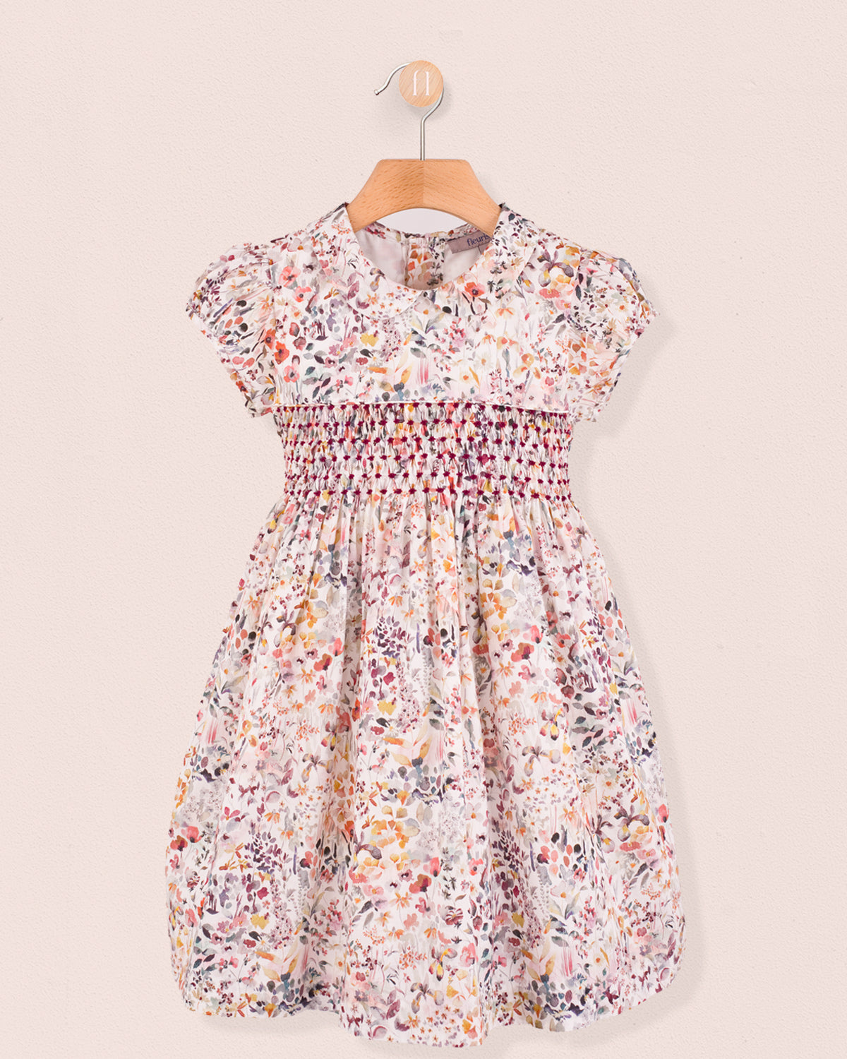 Violette Liberty Felda Earth Dress - Smocked Dress