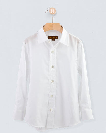 Bernard Fine Italian White Shirt - Shirt