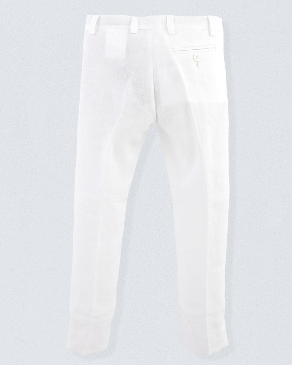 Oliver Italian White Linen Pant - Pant