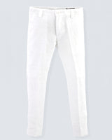 Oliver Italian White Linen Pant