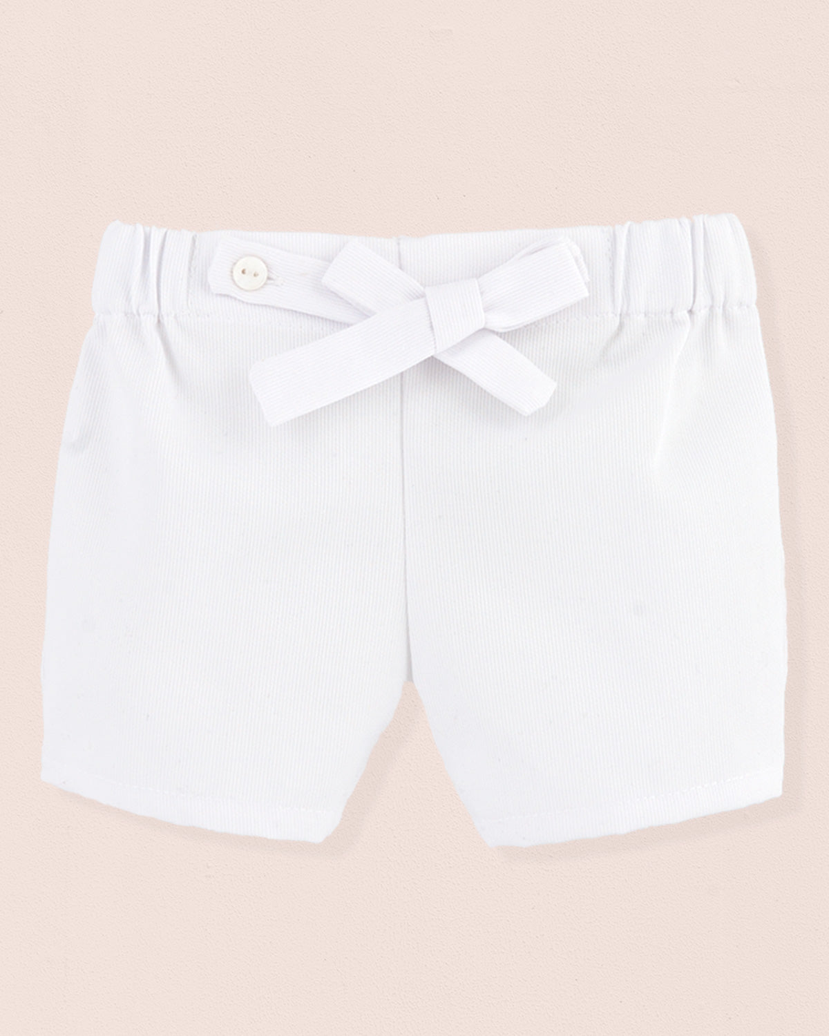 Iris Rose White Pique Shorts - Pant