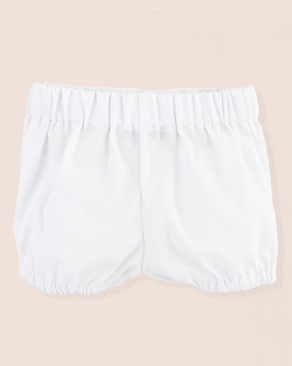 Iris Rose White Pique Shorts - Pant
