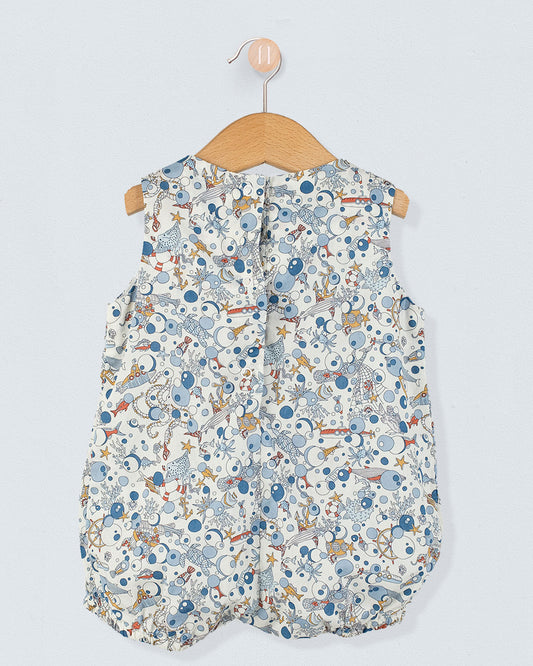 William Liberty Ocean Treasure Romper - Romper