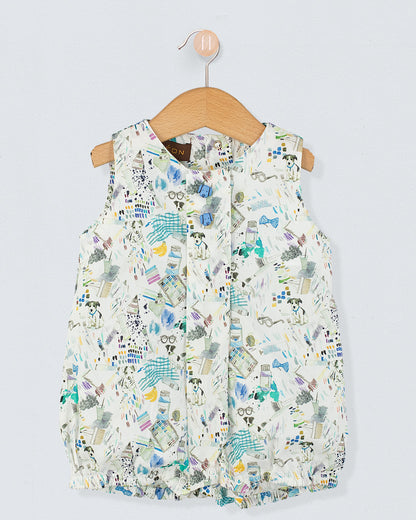 William Liberty Puppies Romper - Romper
