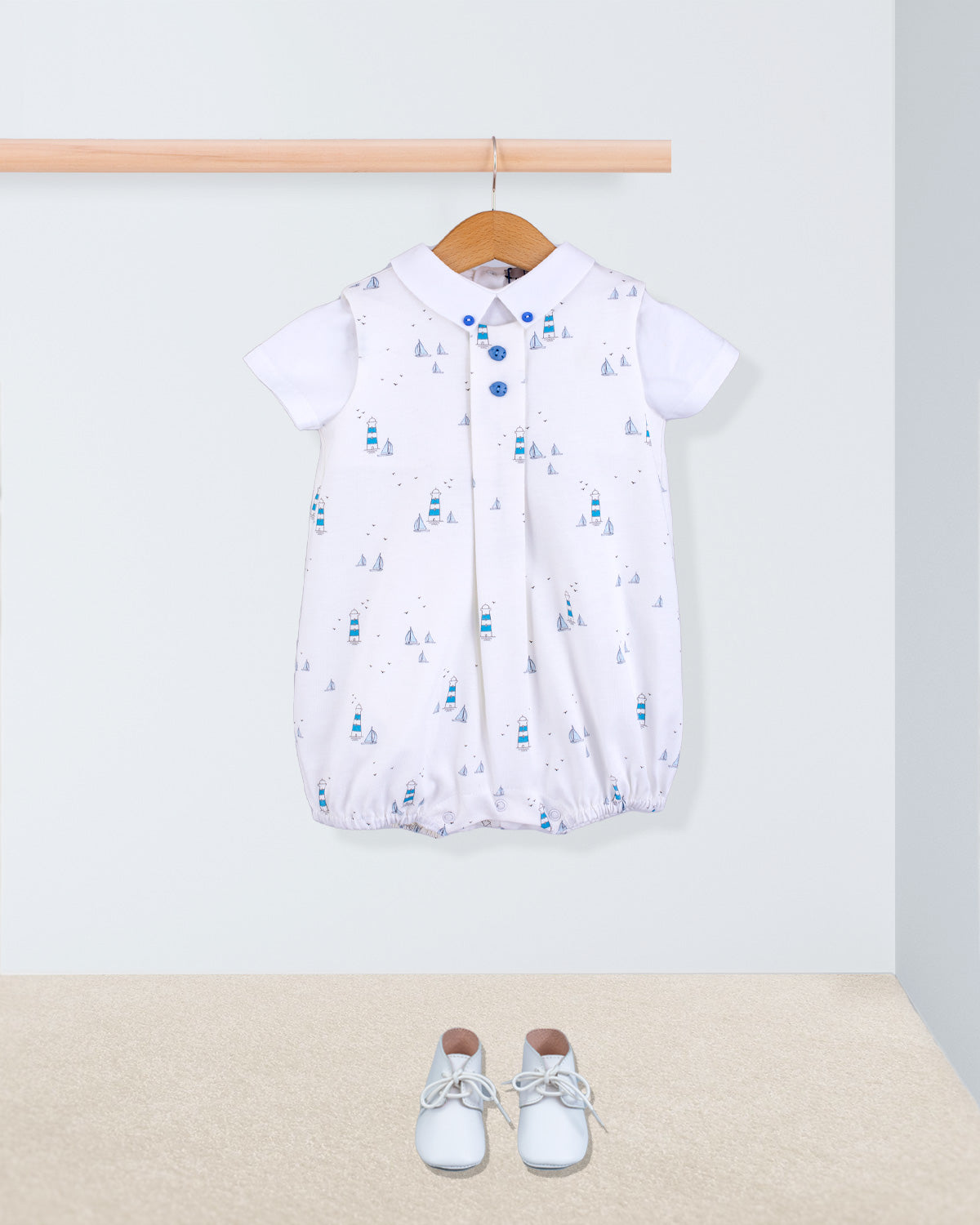 William Jersey Lighthouse Romper - Romper